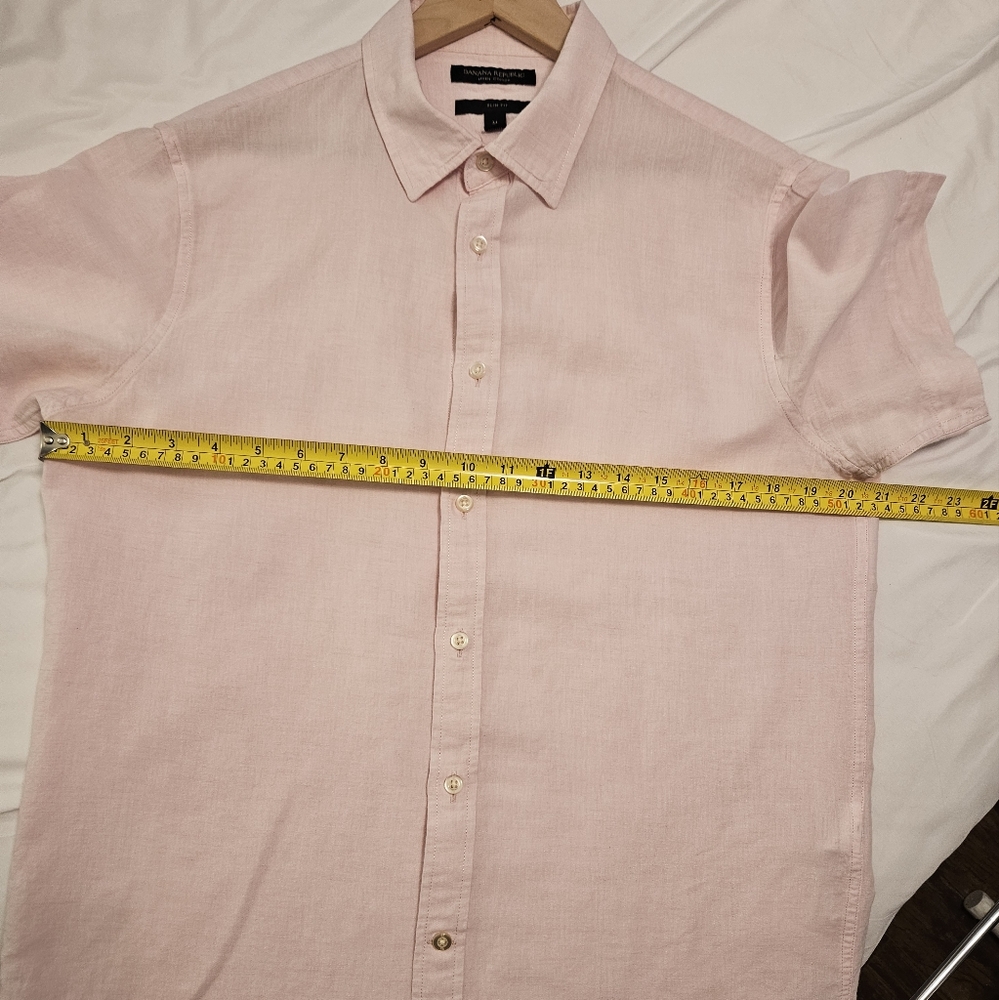 Banana Republic Pink Casual Button Down Shirt